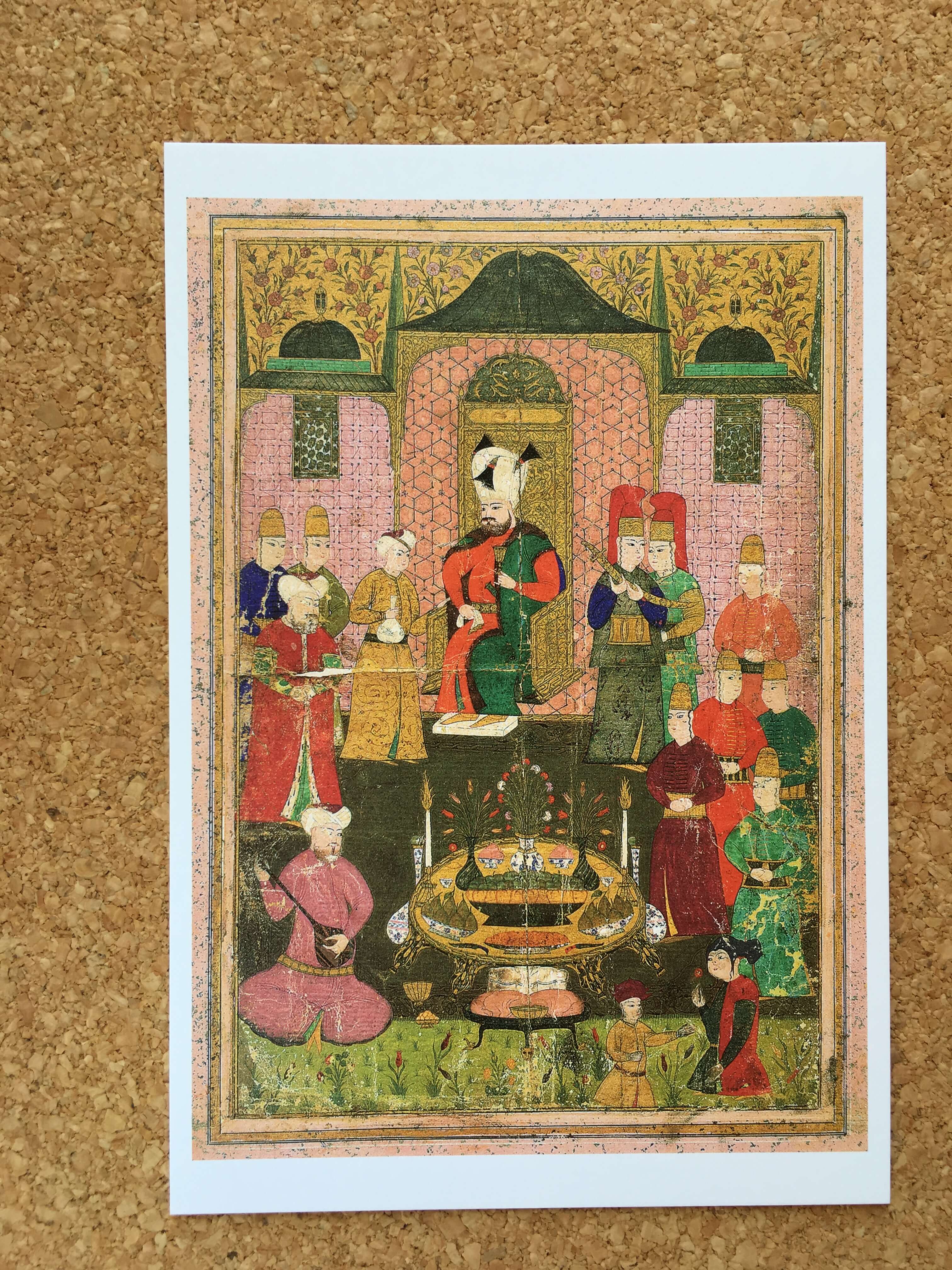 トルコ至宝展の絵はがき