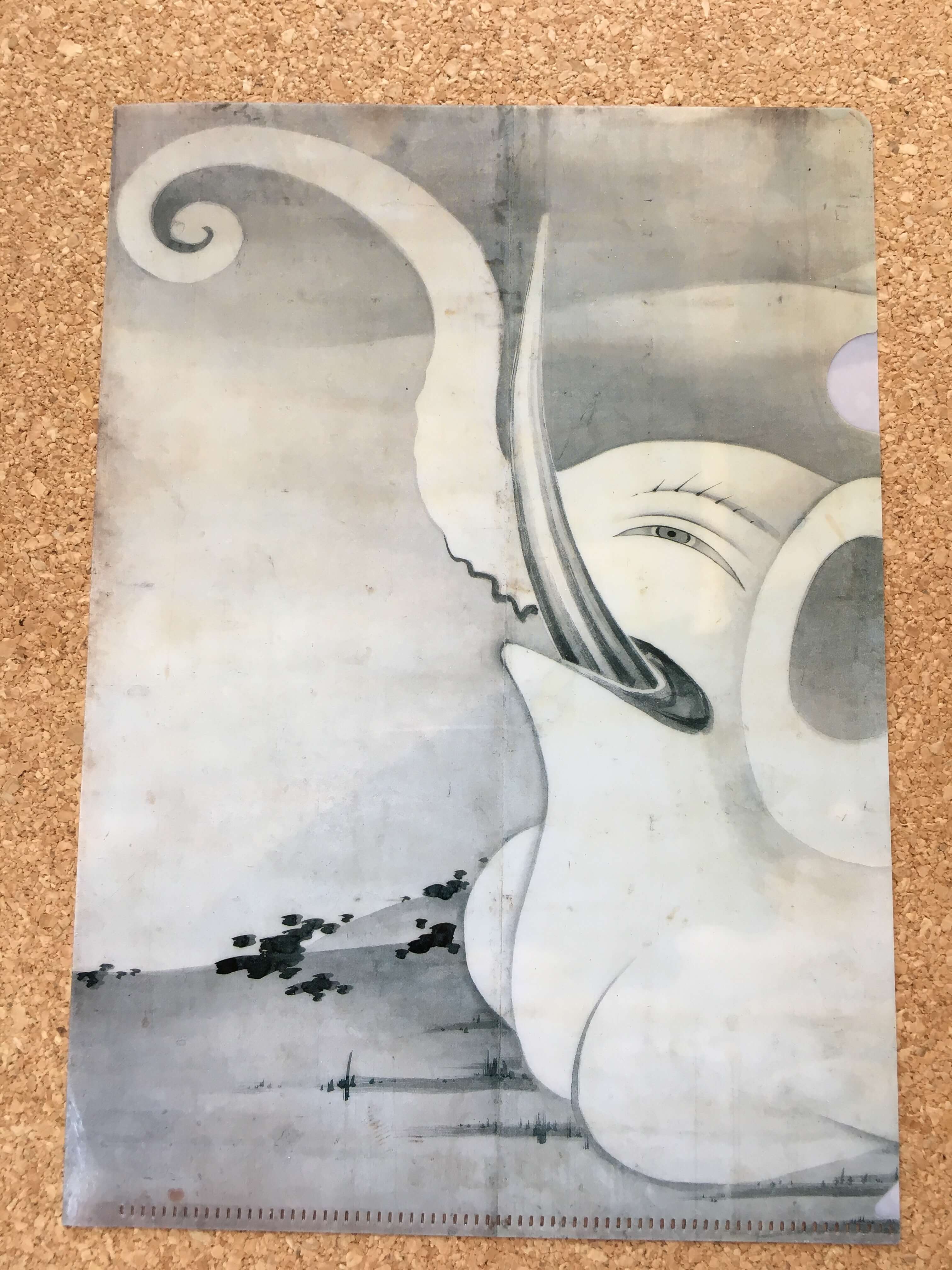 奇想の系譜展のA5クリアファイル
