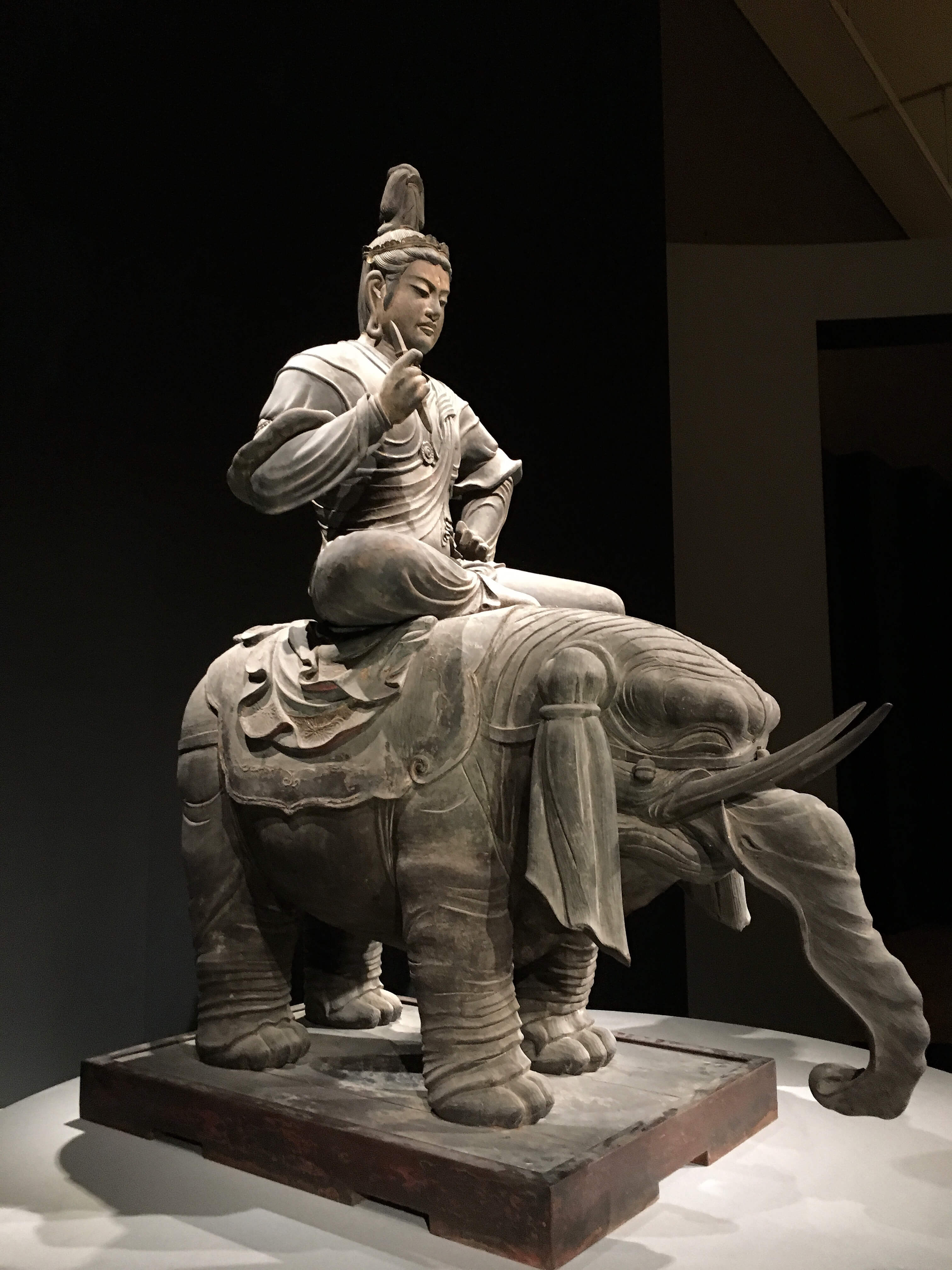 東寺 帝釈天騎象像