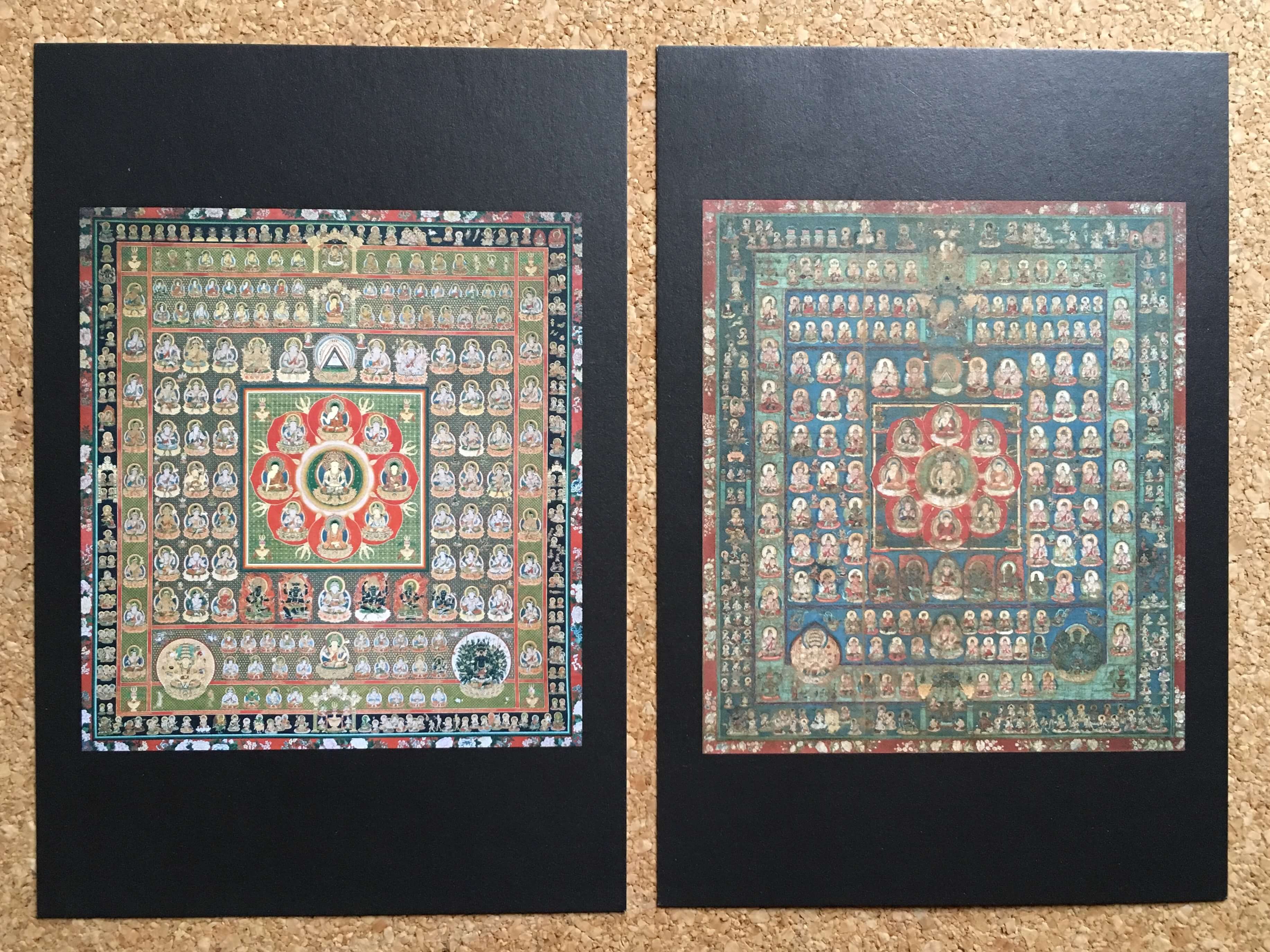 東寺展で購入した絵はがき