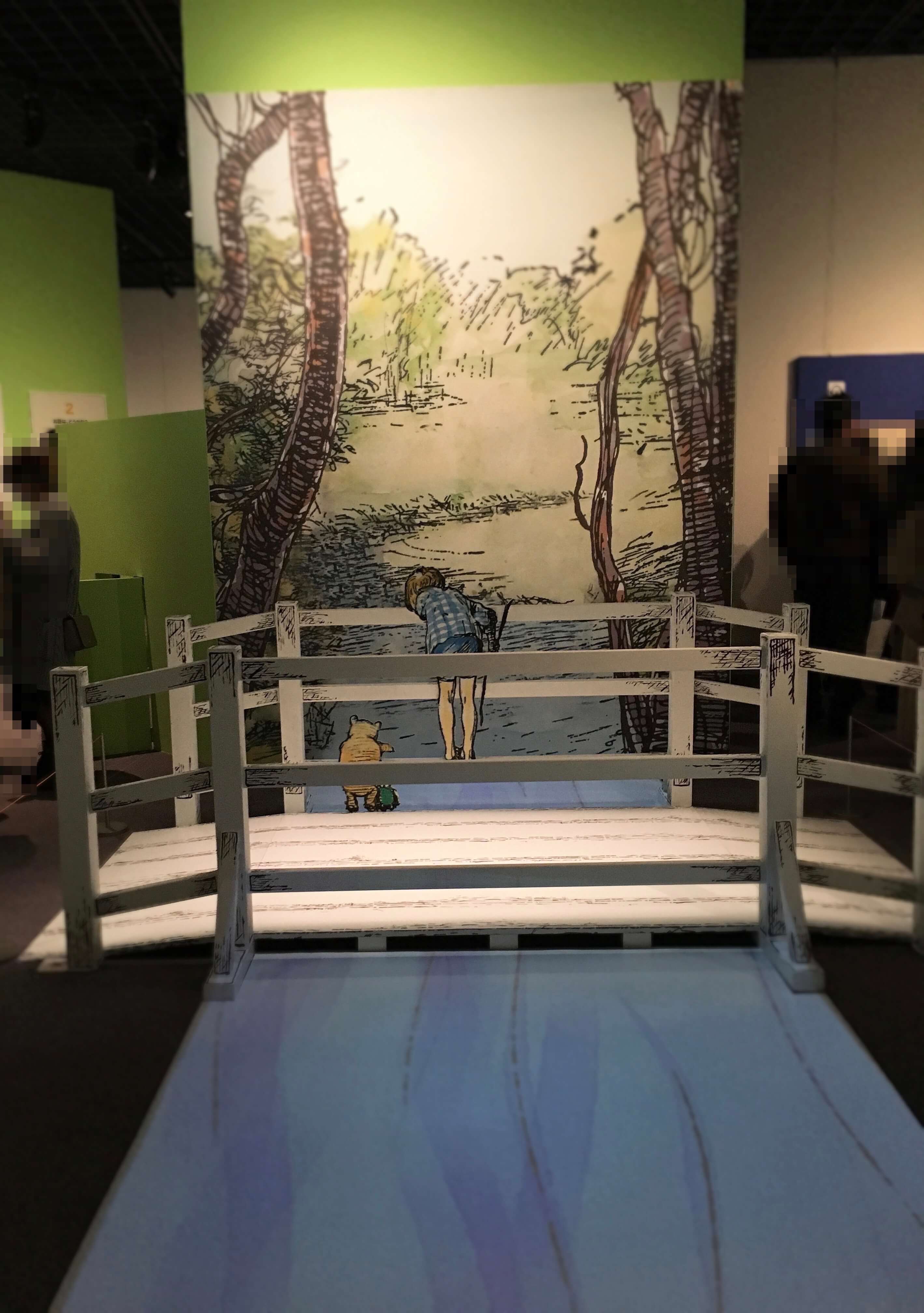 クマのプーさん展の展示風景