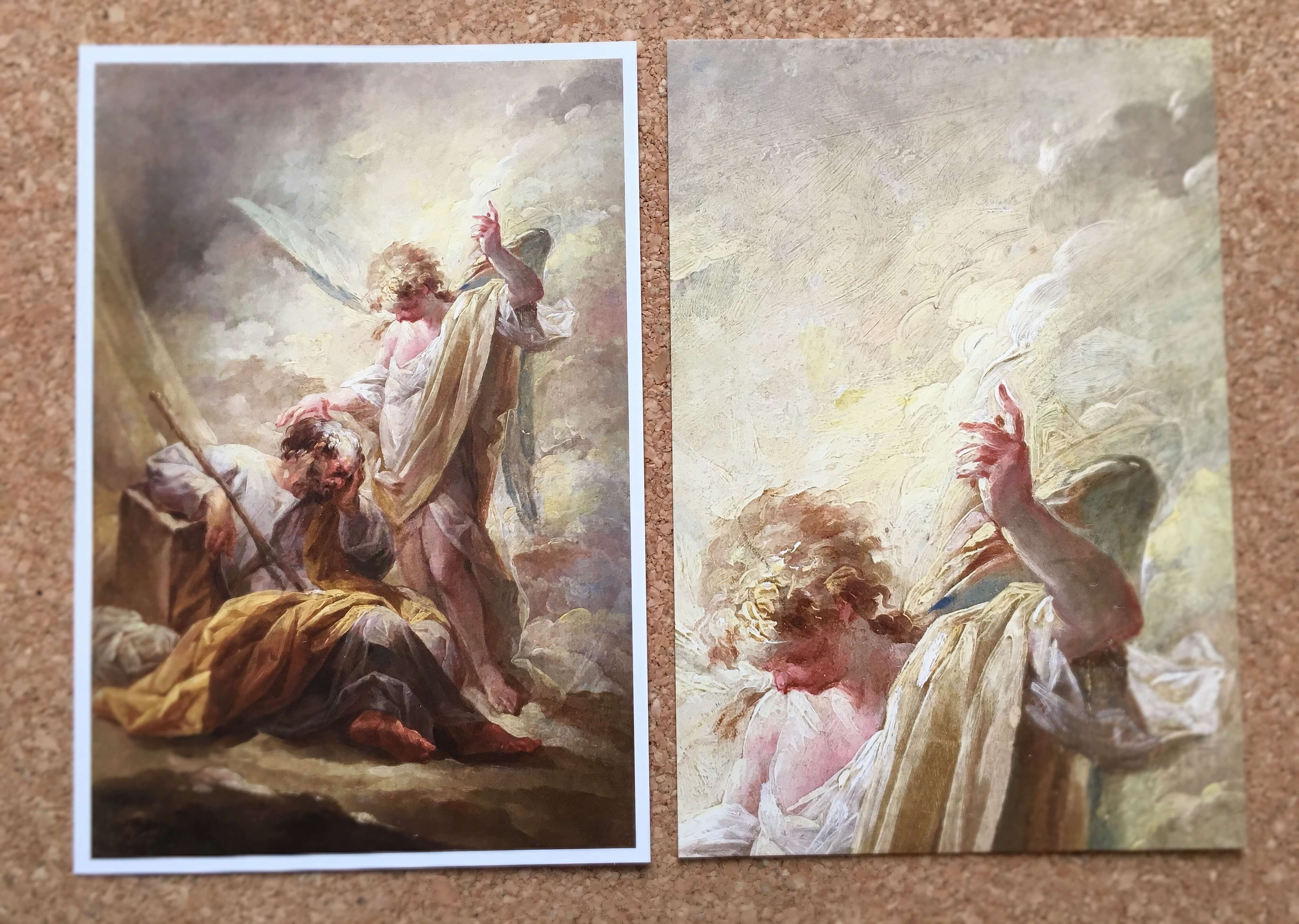 プラド美術館展の絵はがき