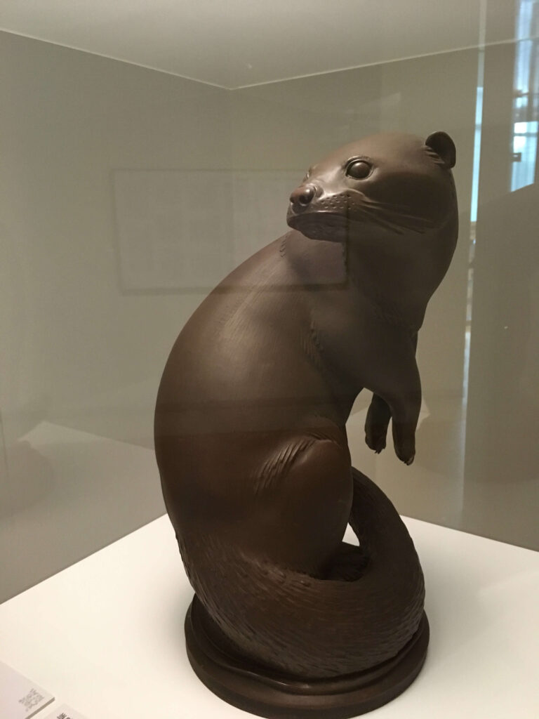 マイセン動物園展の展示風景