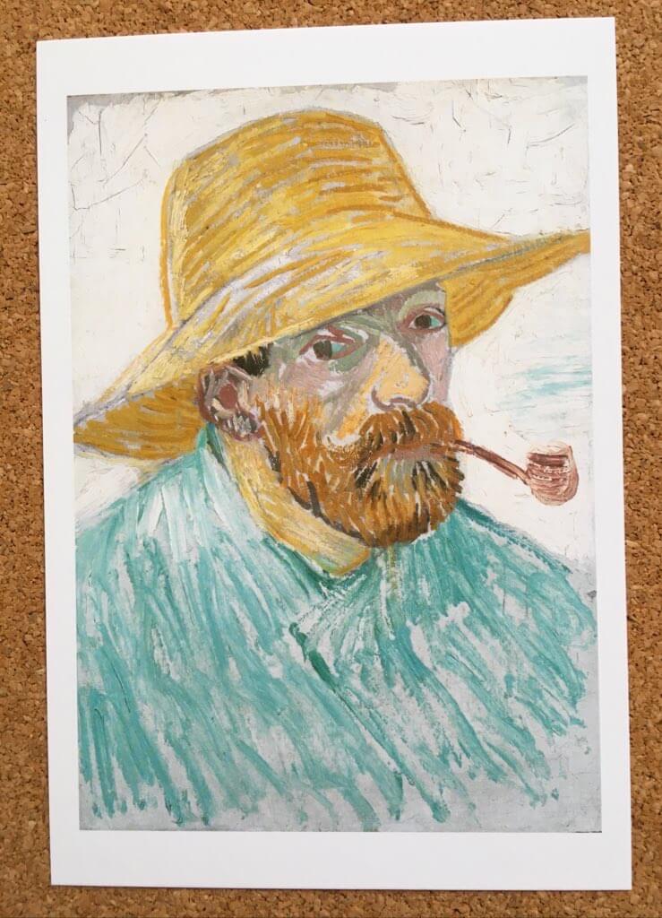ゴッホ展の絵はがき