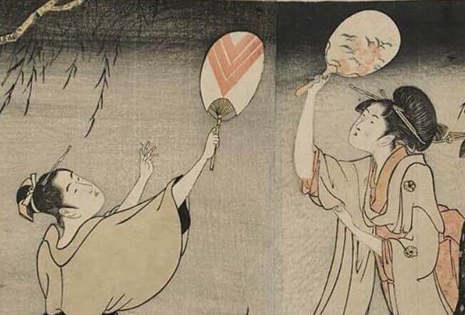 浮世絵edoーlife 夏の夜の遊び 歌麿 蛍狩り うさかめ美術部