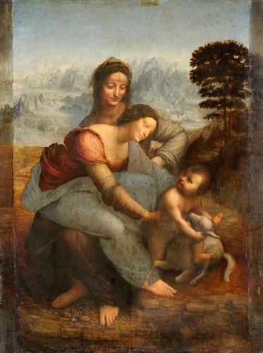 ダビンチ『聖母子と聖アンナ』